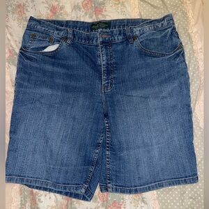 Ralph Lauren Jeans Shorts Size 14